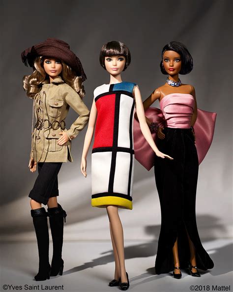 barbie yves saint laurent doll|Barbie® Yves Saint Laurent Doll.